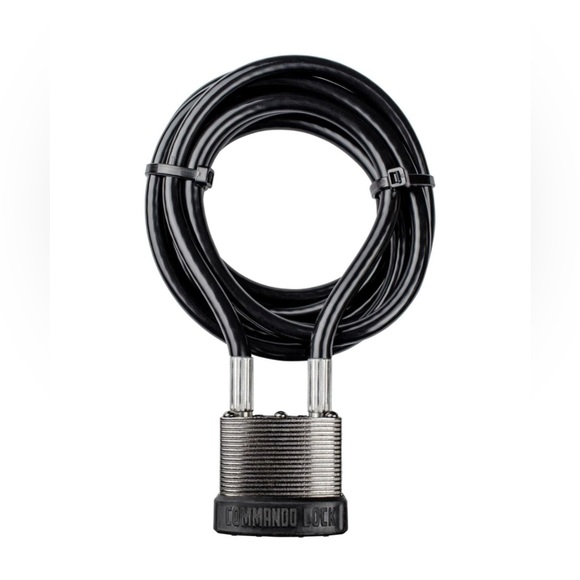 Commando Other - NWT Commando | Cable Lock Steel | Military-Grade | 8 Ft.